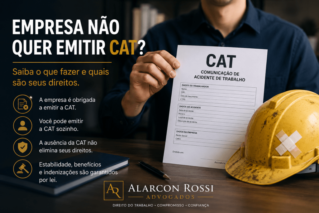Fluxograma de emissão da CAT: empresa obrigada a emitir, indenização e direitos